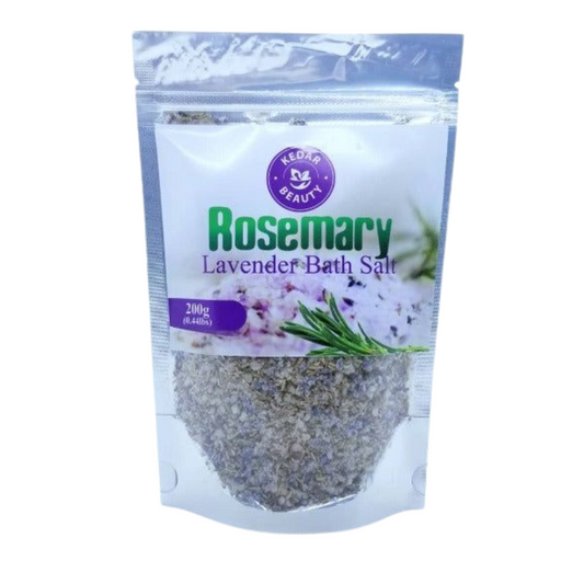 Rosemary Lavender Bath Salts, 150g, Kedar Beauty
