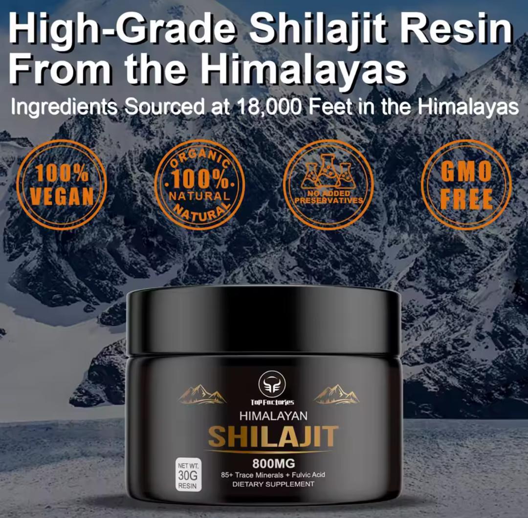 Shilajit Himalayan Mountain Soft Resin