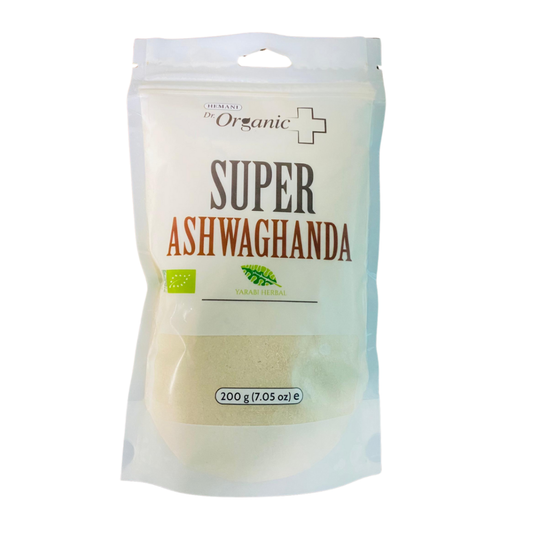 Super Ashwagandha Powder 200g | Stress Relief, Energy & Hormonal Balance | Kedar Health