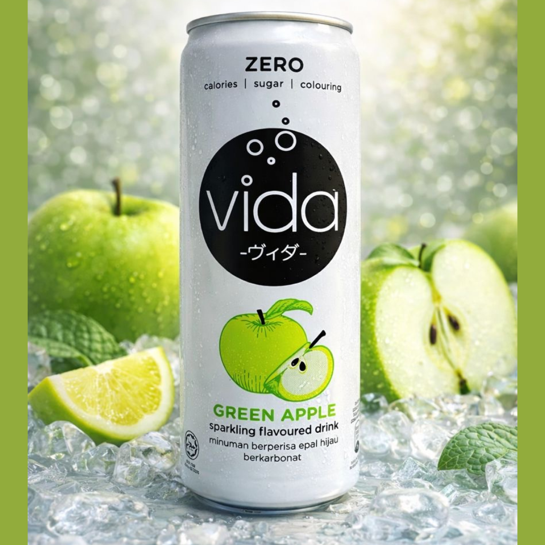 Vitamin C Functional Beverages 1000mg - Zero Calorie Sparkling Drinks | Vida 325ml