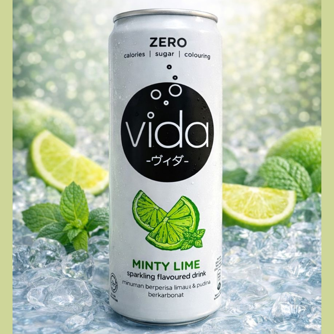 Vitamin C Functional Beverages 1000mg - Zero Calorie Sparkling Drinks | Vida 325ml