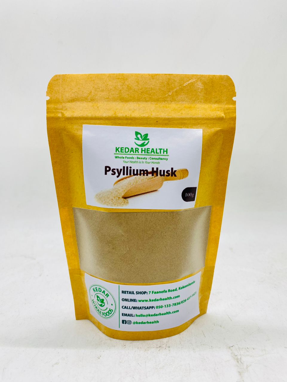 Psyllium Husk Powder, 100g