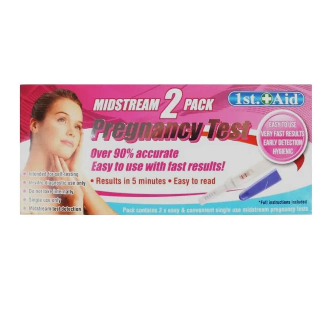 Pregnancy Test Kits, 1st Aid ( 2 Packs)