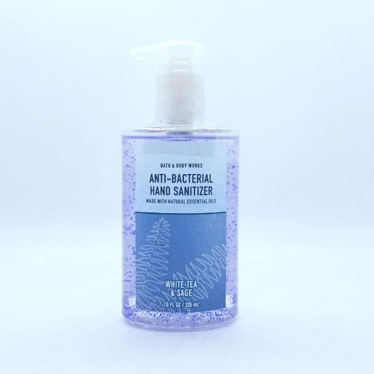 Anti-Bacterial Hand Sanitizer, with White Tea & Sage, 225ml, Bath & Body Works