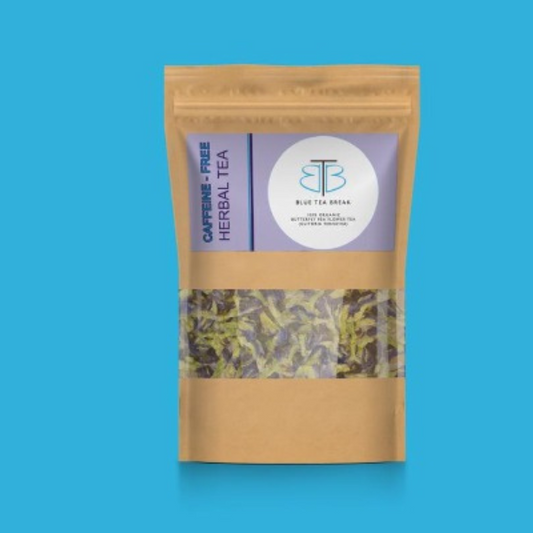 Butterfly Pea Flower Tea (Blue Tea) Caffeine-Free Herbal Tea 40g/30g