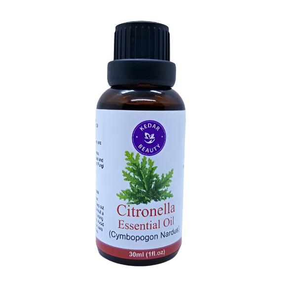 Citronella Essential Oil, 30ml, Kedar Beauty