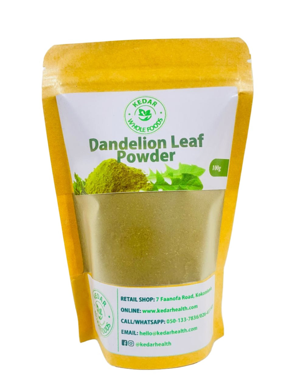 Dandelion Leaf Powder, 100g