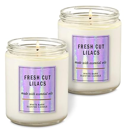 Scented Candle, Glass Jar, Bath and Body Works