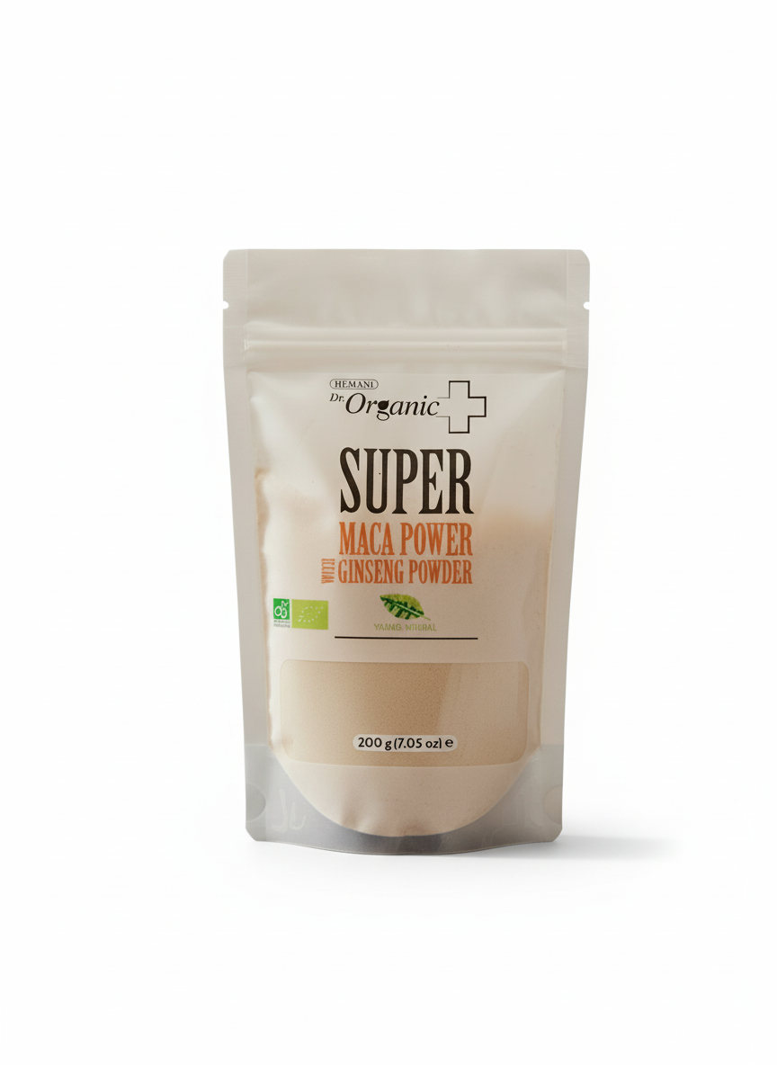 Super Maca Powder with Ginseng Powder, 200g