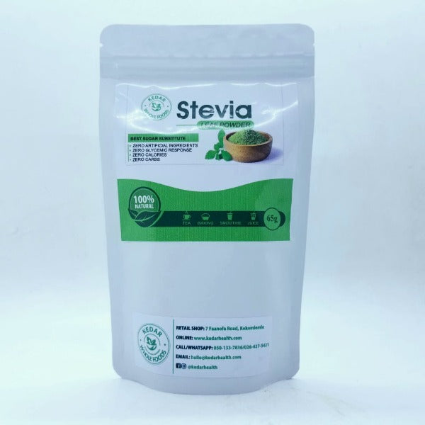Stevia (Leaf Powder), 65g, Kedar Health