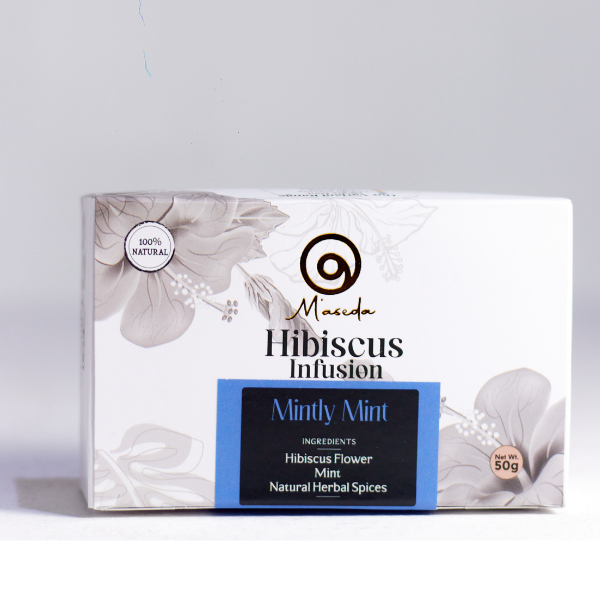 Hibiscus Infusions (Paper Pack), 24 Teabags, Maseda Teas