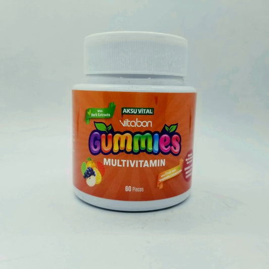 Multivitamin Gummies with Fruit and Herb Extracts, Vitabon, 60pieces