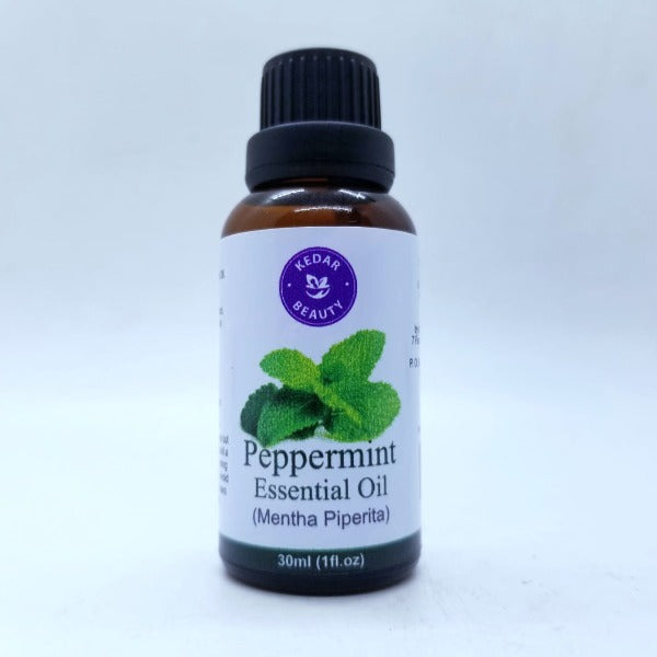 peppermint essential oil in a 30ml bottle with cap