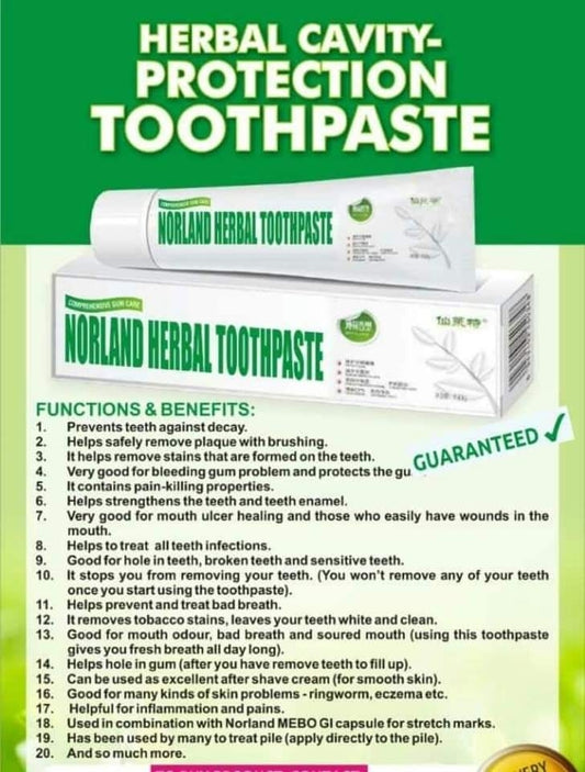 Norland Herbal Toothpaste