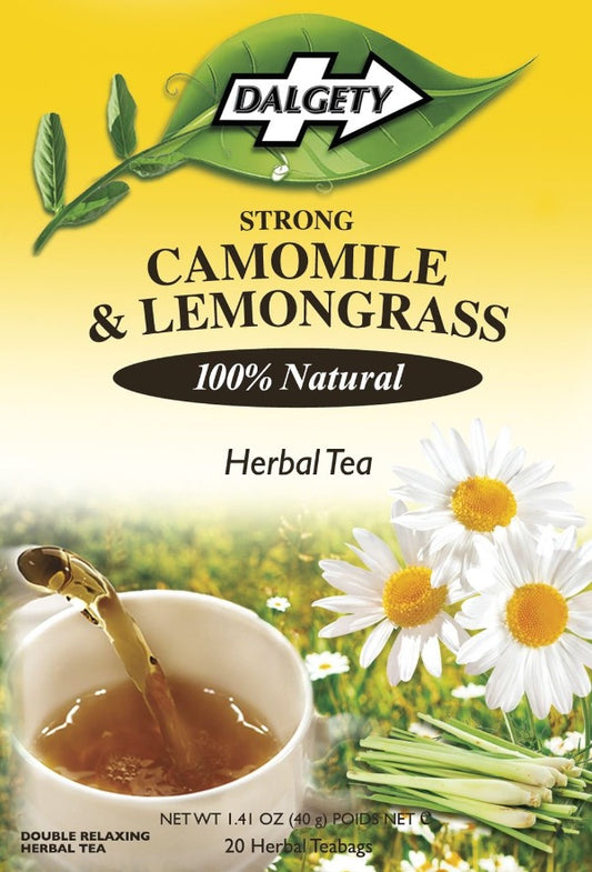 Camomile and Lemongrass Tea, Dalgety Teas, 18 Teabags
