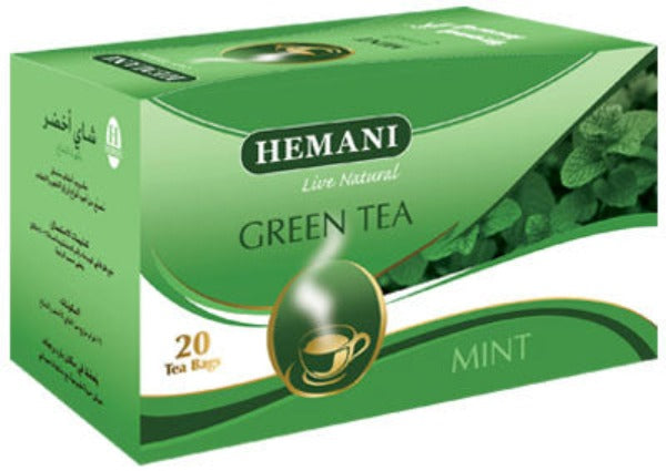 Pure Green Tea, Hemani Teas (Mint)