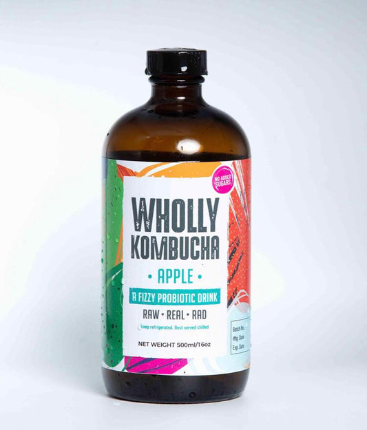 Kombucha Apple Probiotic Drink- 500ml
