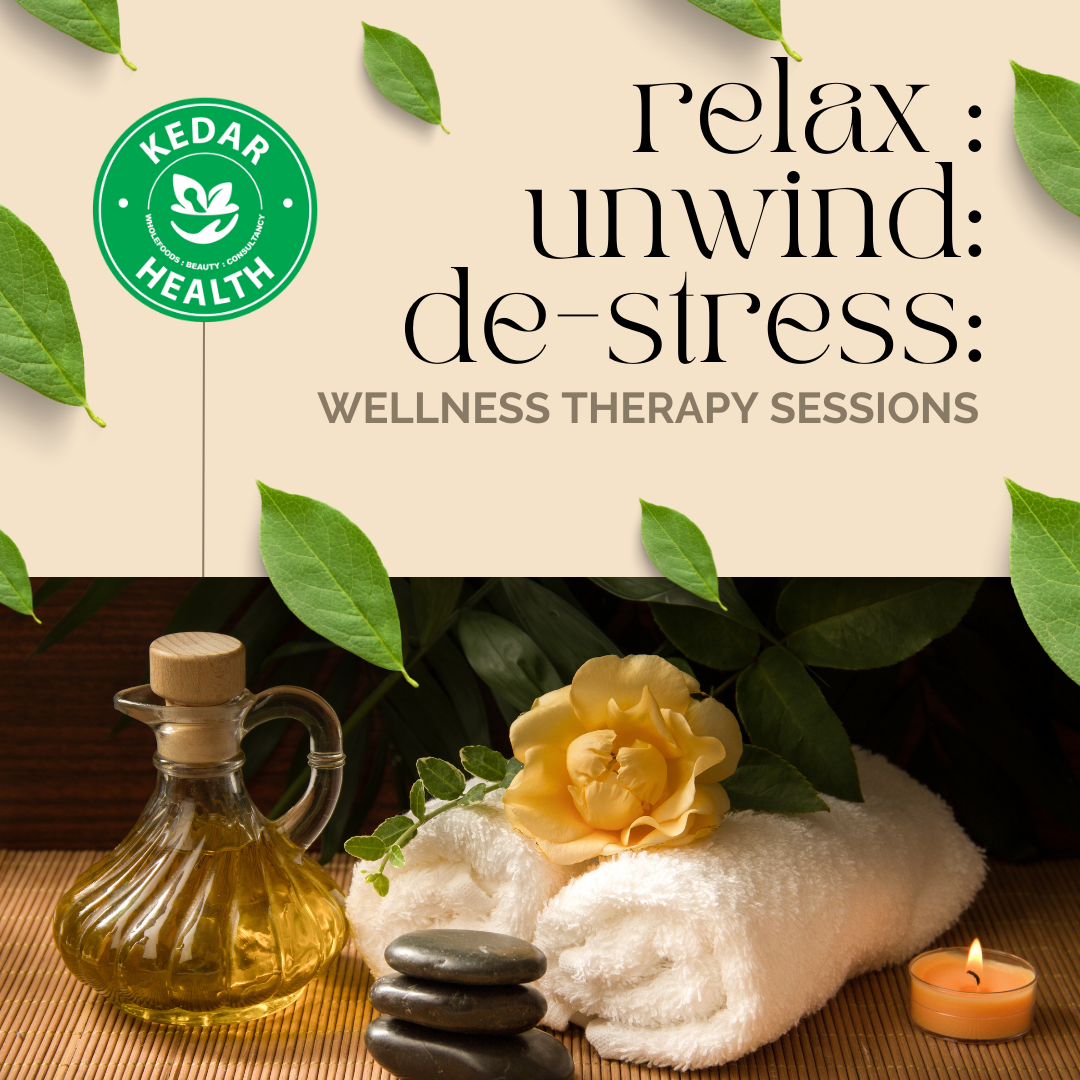 RELAX : UNWIND : DE-STRESS Wellness Therapy Session
