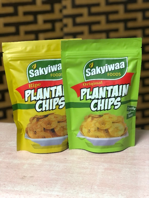 Plantain Chips, Original and Ripe, 160g