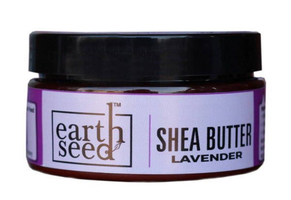 EarthSeed Shea Butter (Lavender), *Proudly Made in Ghana*, 240g
