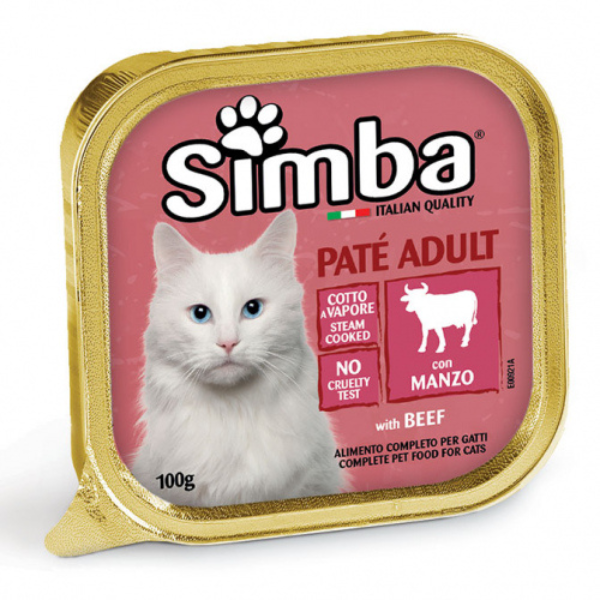 Cat Food, Pate, Simba, 100g