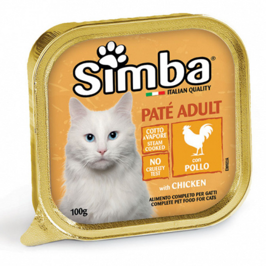 Cat Food, Pate, Simba, 100g