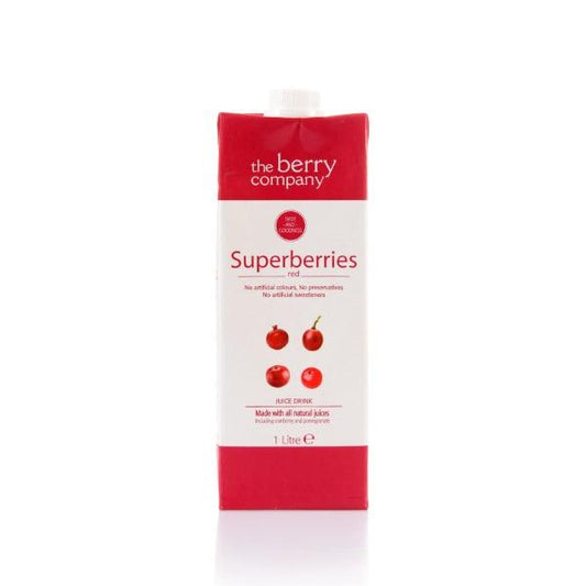 Superberries Red Fruit Juice, 1 Litre, The Berry Company
