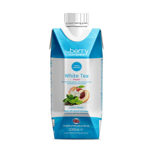 White Tea and Peach, 330ml The Berry Company