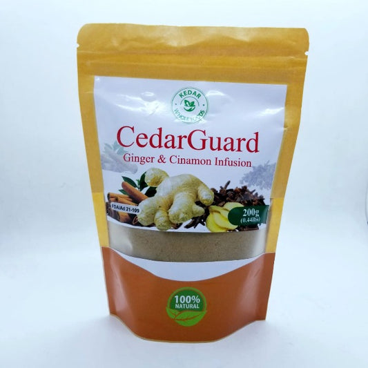 CedarGuard Ginger & Cinnamon Infusion, 200g