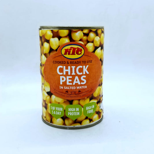 Chick Peas in Salted Water, KTC, 240g