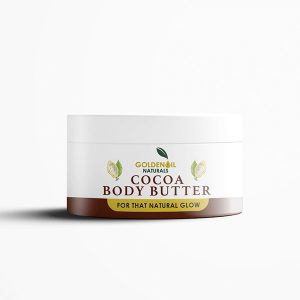 Cocoa Body Butter, Golden Oil Naturals, 230g
