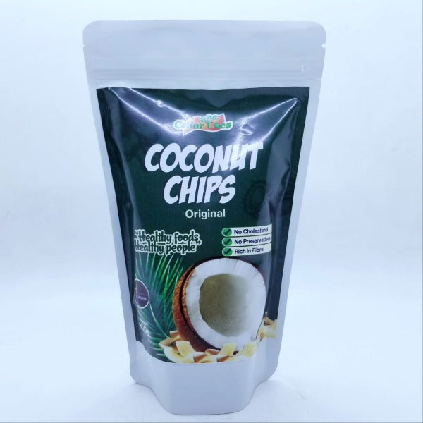 Coconut Chips, Original, Cedar Islands, 100g