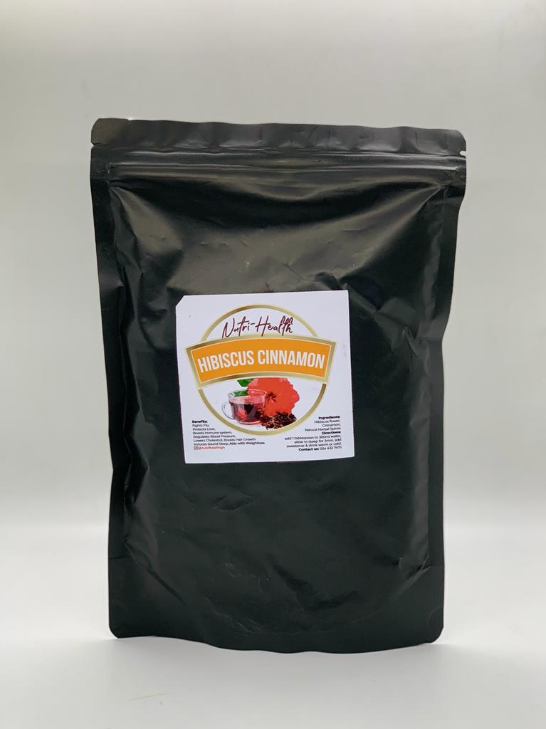 Hibiscus Cinnamon Tea, Nutri Health.