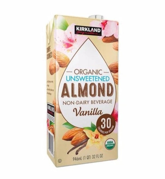 Almond Milk (Vanilla), Kirkland, 946ml