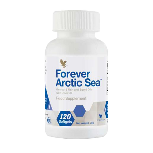 Forever Living, Forever Arctic Sea (Omega-3 Fish Oil and Squid Oils with Olive Oil), 120 soft gels