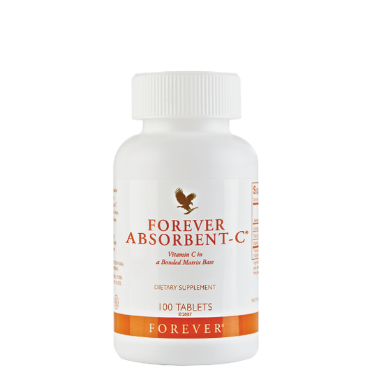 Forever Living, Forever Absorbent-C (Vitamin C in a Bonded Matrix Base), 100 Tablets
