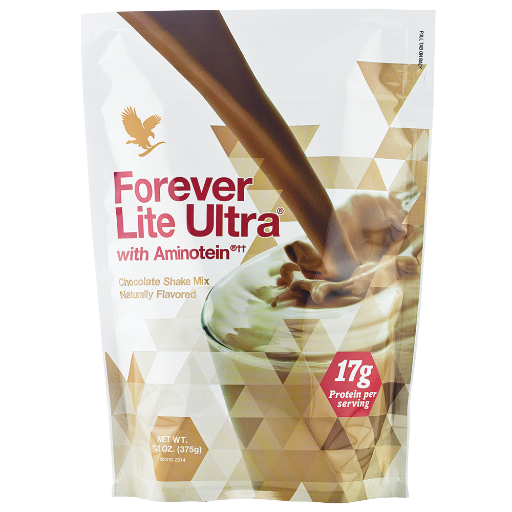Forever Living, Forever Lite Ultra with Aminotein, Chocolate Shake Mix, 375g