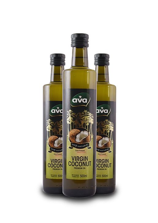 Virgin Coconut Oil, 100% Organic, Cold Pressed, 500ml, AVA