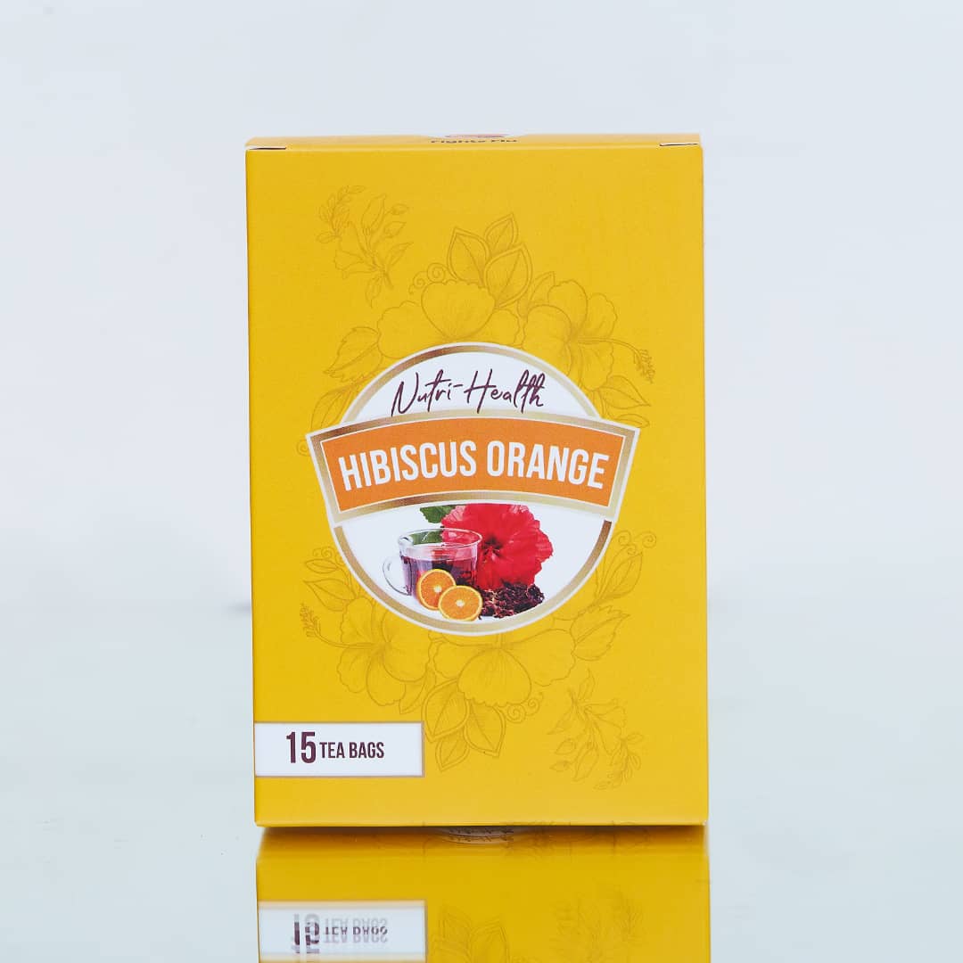 Hibiscus Orange Tea, Nutri Health.