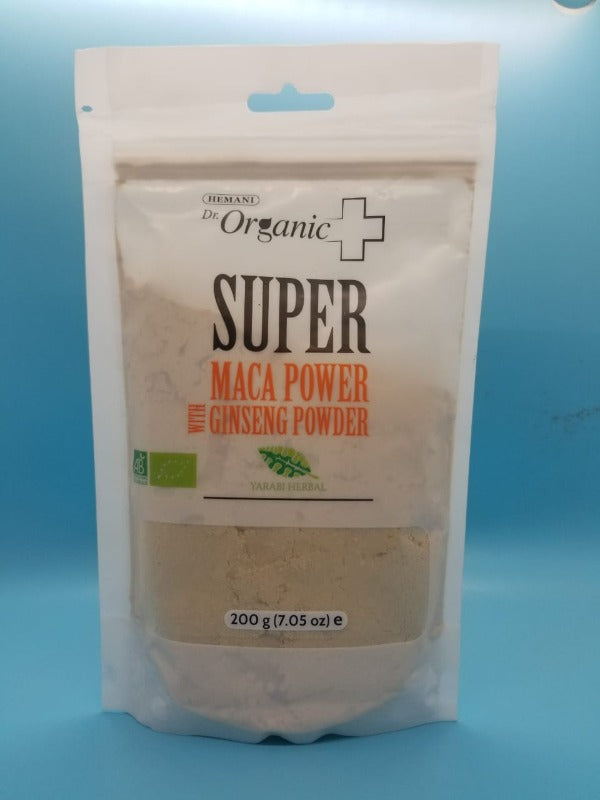 Super Maca Powder with Ginseng Powder, 200g