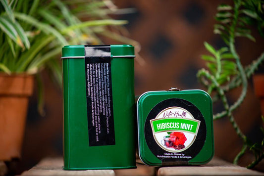 Hibiscus Mint Tea, Nutri Health.
