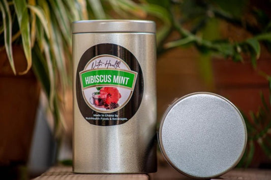 Hibiscus Mint Tea, Nutri Health.