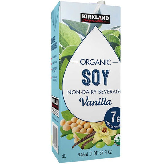 Soy Milk (Vanilla), Kirkland, 946ml