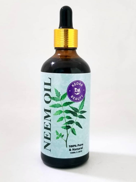 Neem Oil, 100% Pure, Kedar Beauty, 100ml