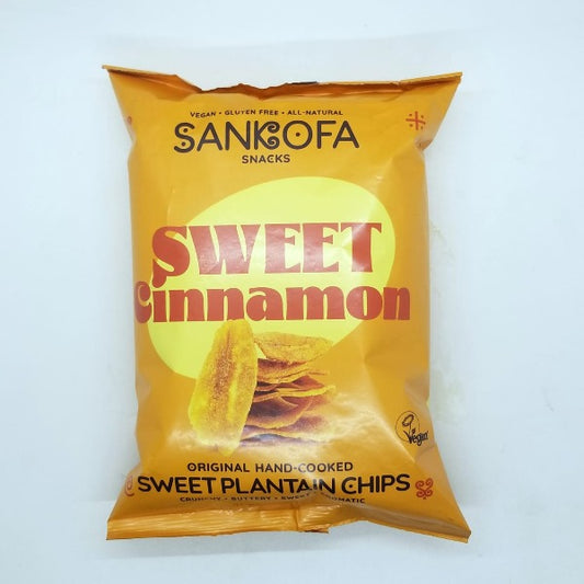 Sankofa Plantain Chips Sweet Cinnamon *Proudly Made in Ghana*