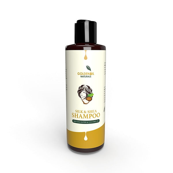 Silk & Shea Shampoo, Golden Oil Naturals, 250ml